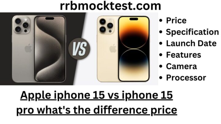 iPhone 15 vs iPhone 15 Pro display